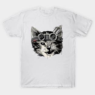 vintage-pilot cat T-Shirt